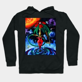 cosmic hookah Hoodie